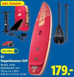 Lidl F2 Doppelkammer-SUP Angebot