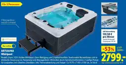 Lidl ARTSAUNA Whirlpool Angebot