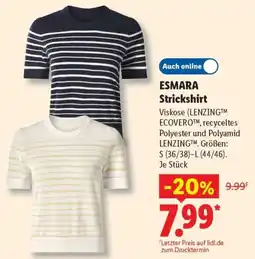 Lidl ESMARA Strickshirt Angebot