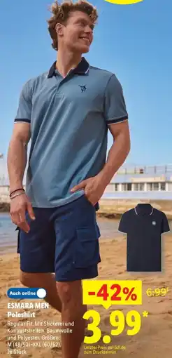 Lidl ESMARA MEN Poloshirt Angebot
