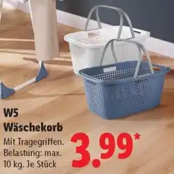Lidl W5 Wäschekorb Angebot