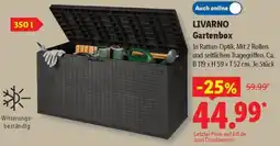 Lidl LIVARNO Gartenbox Angebot
