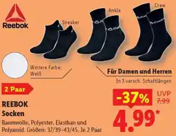 Lidl REEBOK Socken Angebot