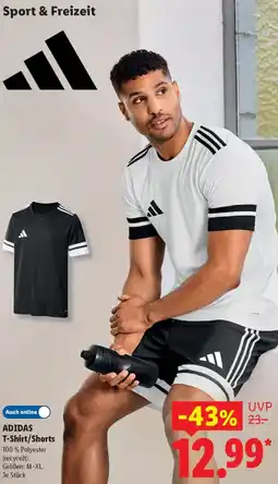 Lidl ADIDAS T-Shirt/Shorts Angebot
