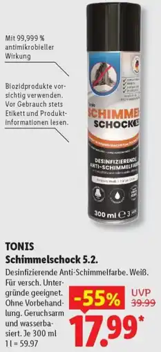 Lidl TONIS Schimmelschock 5.2. Angebot