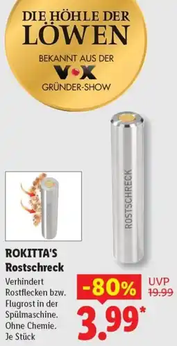 Lidl ROKITTA'S Rostschreck Angebot