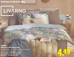 Lidl LIVARNO Mikrofaser-Satin-Bettwäsche Angebot