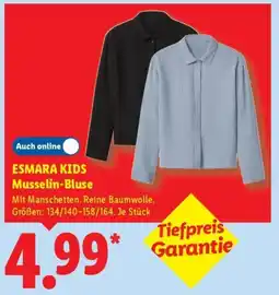Lidl ESMARA KIDS Musselin-Bluse Angebot