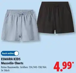 Lidl ESMARA KIDS Musselin-Shorts Angebot
