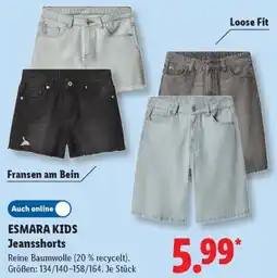 Lidl ESMARA KIDS Jeansshorts Angebot