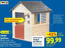 Lidl SMOBY Spielhaus Angebot