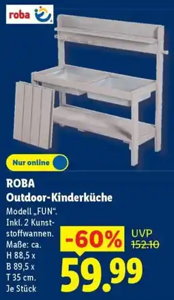 Lidl ROBA Outdoor-Kinderküche Angebot