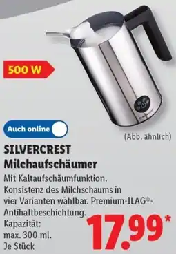Lidl SILVERCREST Milchaufschäumer Angebot