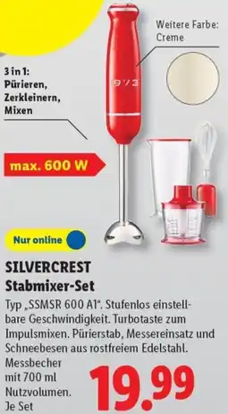 Lidl SILVERCREST Stabmixer-Set Angebot