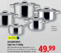 Lidl SILVERCREST Topf-Set, 5-teilig Angebot