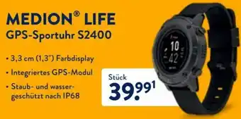 Aldi Nord Medion Life GPS Sportuhr S2400 Angebot