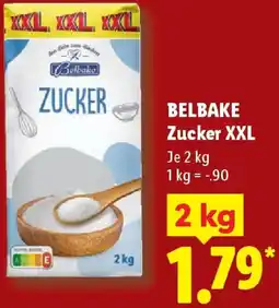 Lidl BELBAKE Zucker XXL Angebot