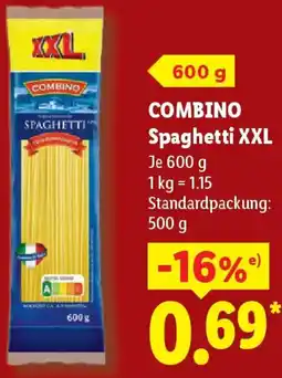Lidl COMBINO Spaghetti XXL Angebot