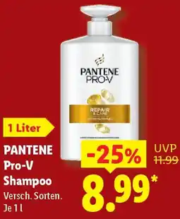 Lidl PANTENE Pro-V Shampoo Angebot