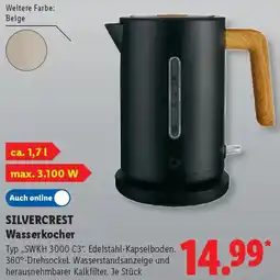 Lidl SILVERCREST Wasserkocher Angebot