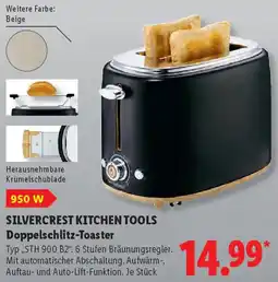 Lidl SILVERCREST KITCHEN TOOLS Doppelschlitz-Toaster Angebot