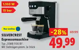Lidl SILVERCREST Espressomaschine Angebot