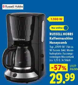 Lidl RUSSELL HOBBS Kaffeemaschine Honeycomb Angebot