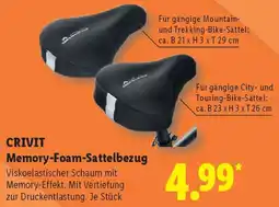 Lidl CRIVIT Memory-Foam-Sattelbezug Angebot