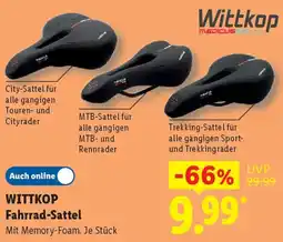 Lidl WITTKOP Fahrrad-Sattel Angebot