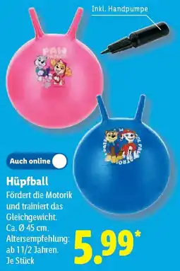 Lidl Hüpfball Angebot