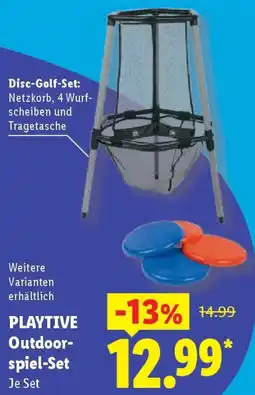 Lidl PLAYTIVE Outdoorspiel-Set Angebot
