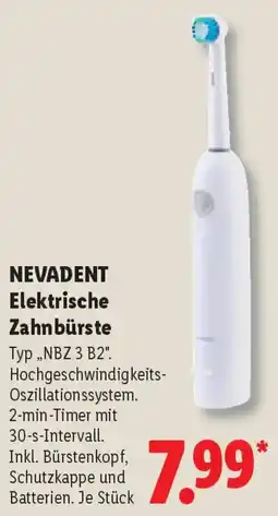 Lidl NEVADENT Elektrische Zahnbürste Angebot