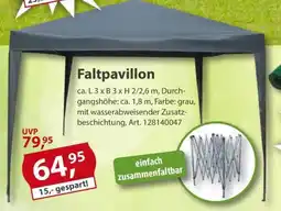 Sonderpreis Baumarkt Faltpavillon Angebot