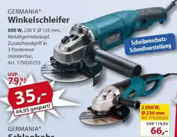 Sonderpreis Baumarkt GERMANIA Winkelschleifer Angebot