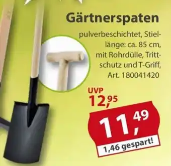 Sonderpreis Baumarkt Gärtnerspaten Angebot