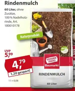 Sonderpreis Baumarkt Rindenmulch Angebot