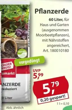Sonderpreis Baumarkt Pflanzerde Angebot