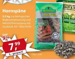 Sonderpreis Baumarkt Bioflor Hornspäne Angebot
