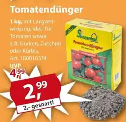 Sonderpreis Baumarkt Sonnenhof Tomatendünger Angebot