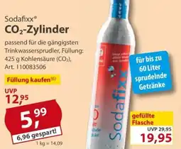 Sonderpreis Baumarkt Sodafixx CO₂-Zylinder Angebot