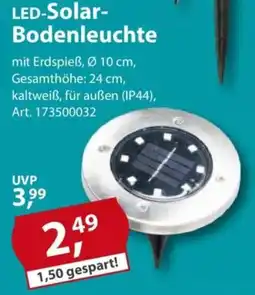 Sonderpreis Baumarkt LED-Solar- Bodenleuchte Angebot