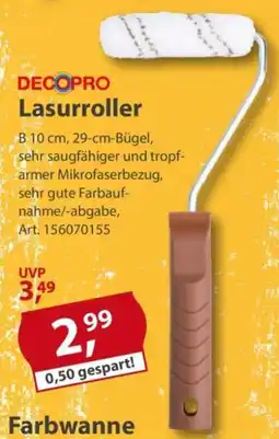 Sonderpreis Baumarkt DECOPRO Lasurroller Angebot