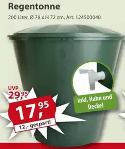 Sonderpreis Baumarkt Regentonne Angebot