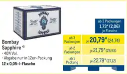 METRO Bombay Sapphire Angebot