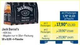 METRO Jack Daniel's Angebot