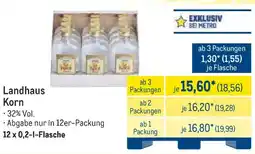 METRO Landhaus Korn Angebot