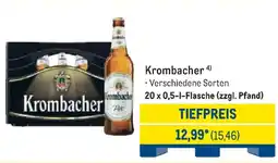 METRO Krombacher Angebot