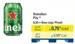 METRO Heineken Pils Angebot
