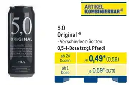 METRO 5.0 Original Angebot