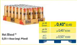 METRO Hot Blood Angebot
